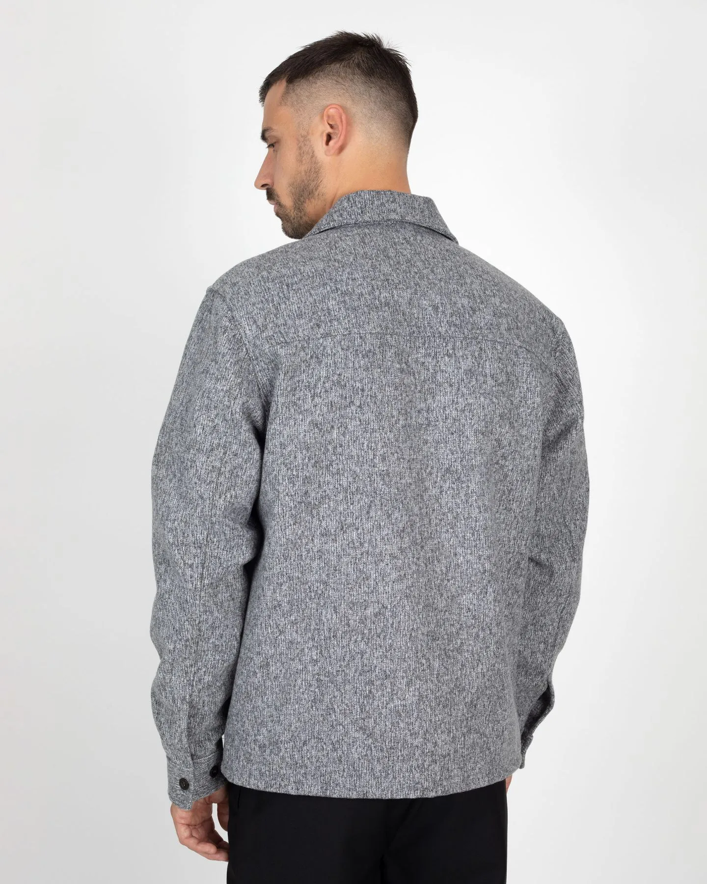 Wemoto Morris Schacket in Heather Grey