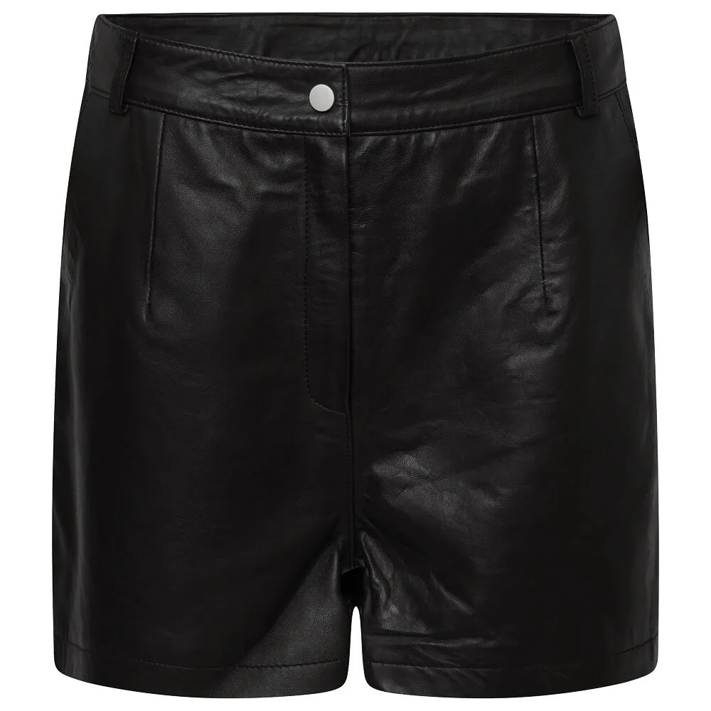 Women's Real Leather Shorts - Barneys Originals