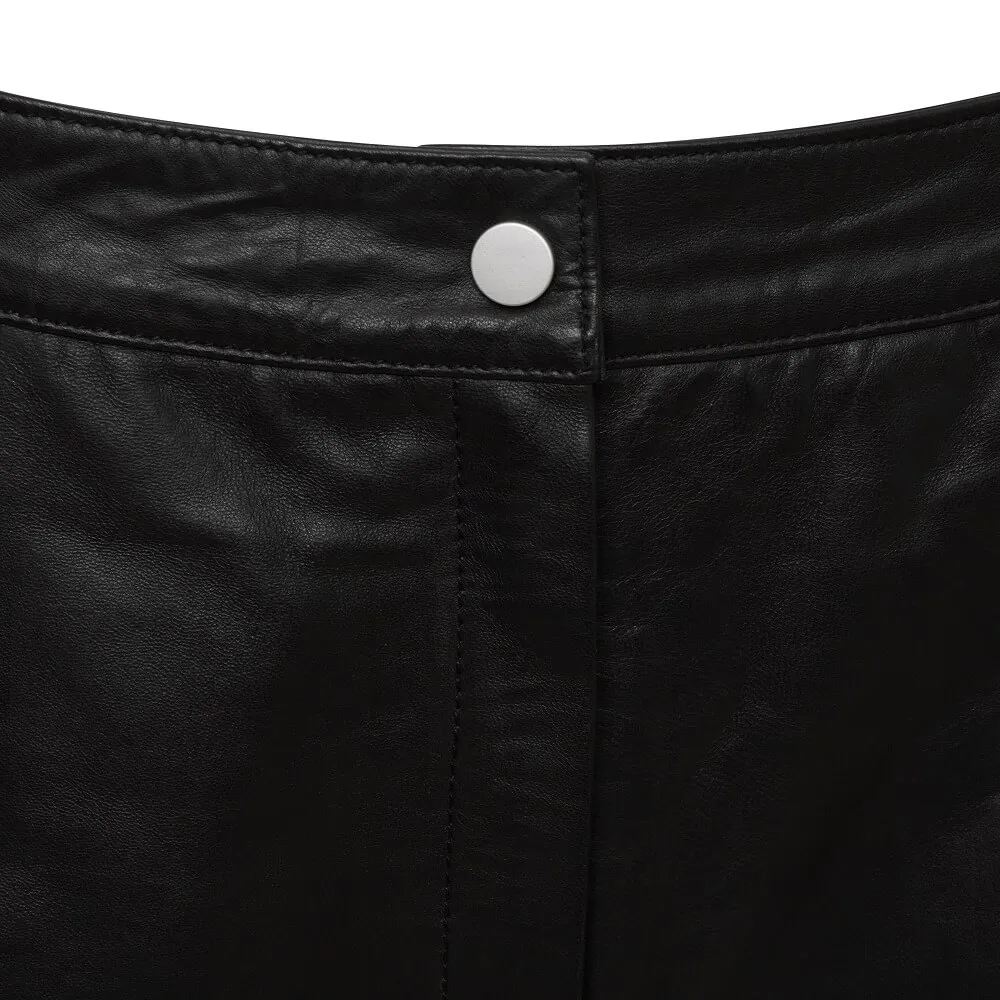 Women's Real Leather Shorts - Barneys Originals