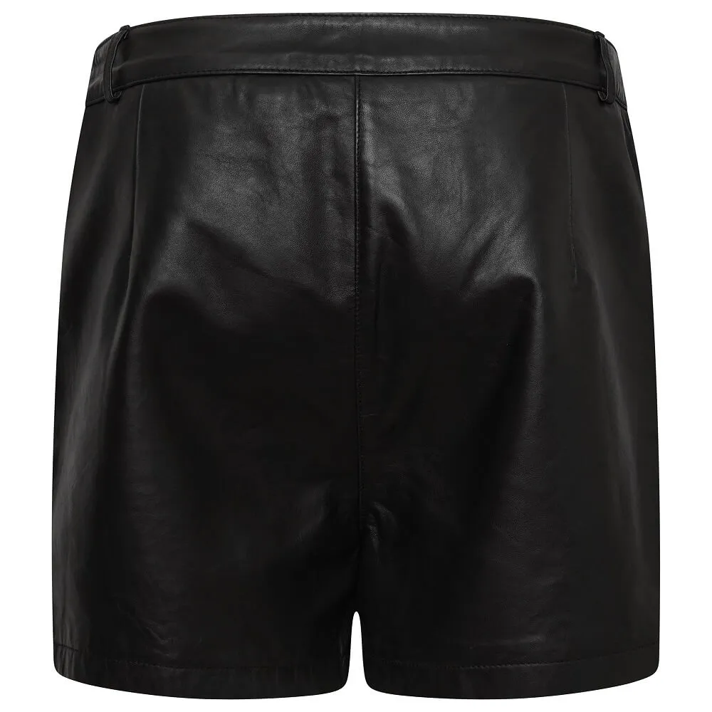 Women's Real Leather Shorts - Barneys Originals