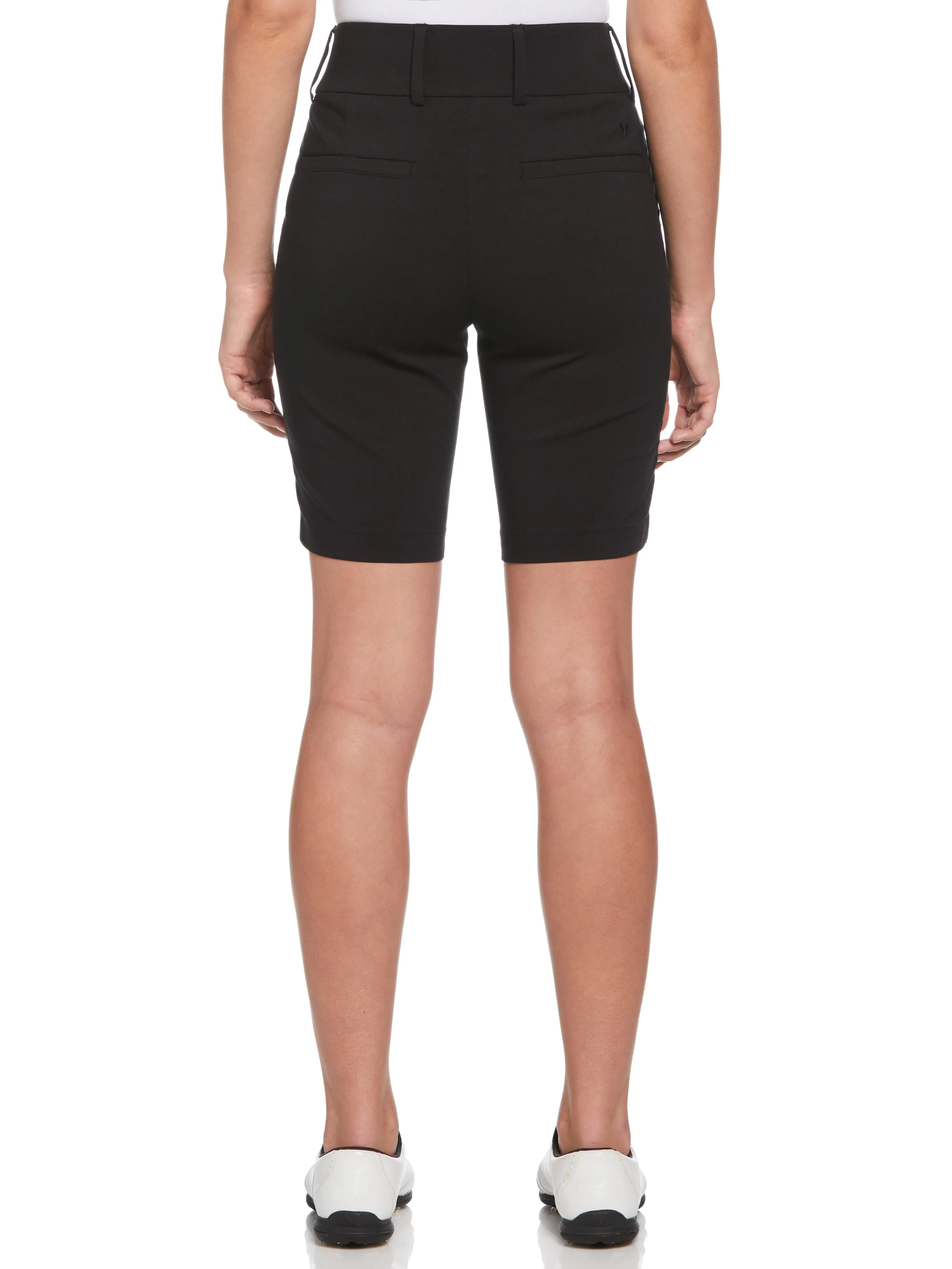 Womens TrueSculpt Pull On Tech Stretch Golf Short