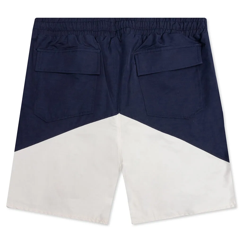 Yachting Short - Navy/Creme